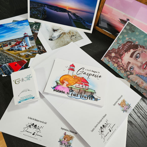 Cartes de voeux, cartes postales & correspondance