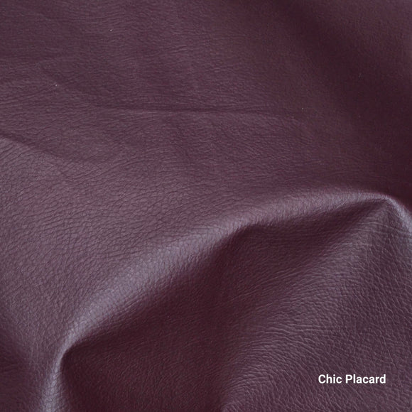 Plum - Synthetic leatherette (1/2m)