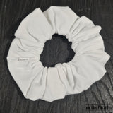 Scrunchie - big - white