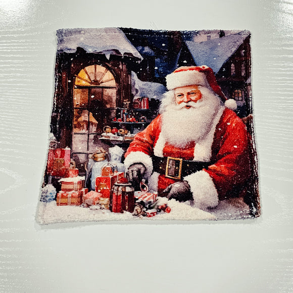 Père Noël - Serviette de table en microfibre