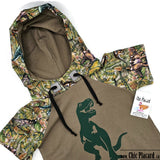 Dinosaurs - 5T Hooded T-Shirt