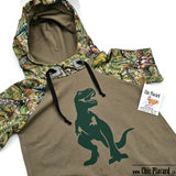 Dinosaurs - 5T Hooded T-Shirt