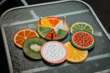 Fruits - 6 sous-verres - Le monde de Aude