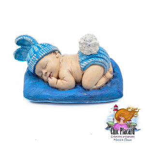 Figurine de bébé (bleu)