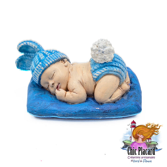 Figurine de bébé (bleu)