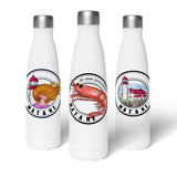 White - 500ml stainless steel bottle