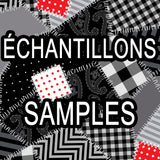 Entoilages : échantillons