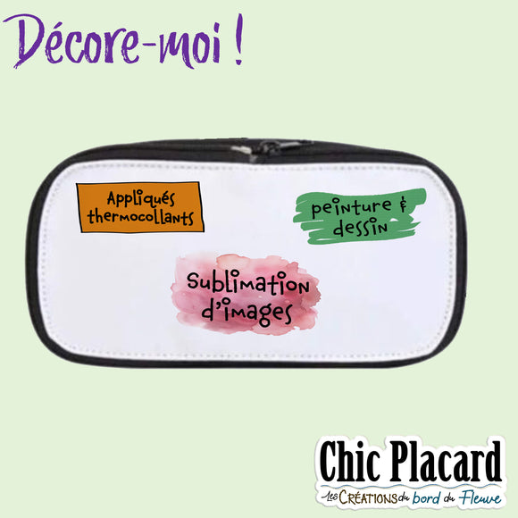 Étui à crayons à décorer