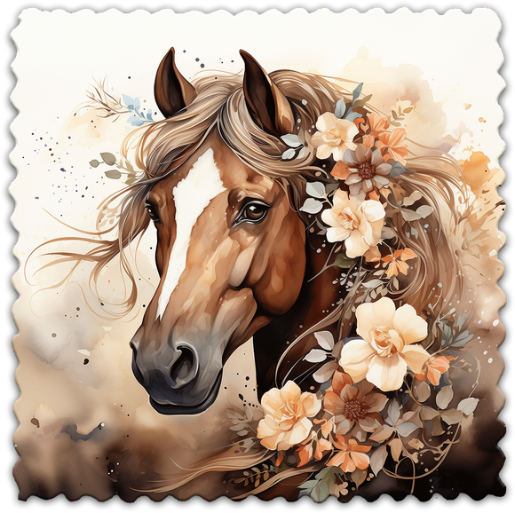 Cheval #4 - Lingette hyperdouce en microfibre