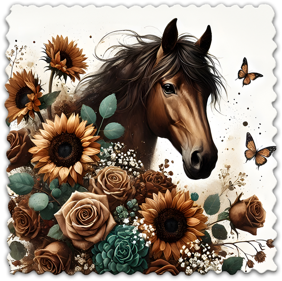 Cheval #3 - Lingette hyperdouce en microfibre