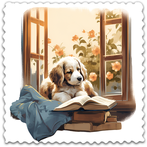 Chiens #2 - Lingette hyperdouce en microfibre