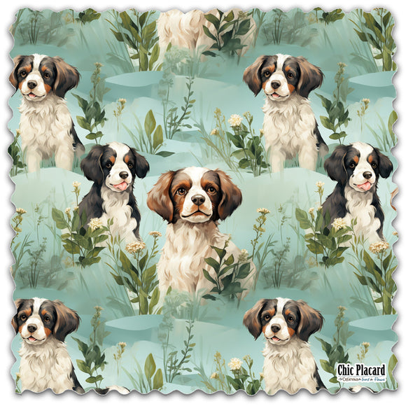 Chiens - Lingette hyperdouce en microfibre