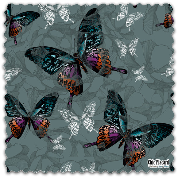 Papillons - Lingette hyperdouce en microfibre