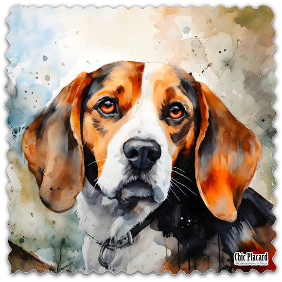 Chien - Lingette hyperdouce en microfibre