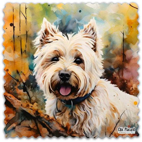 Chien - Lingette hyperdouce en microfibre
