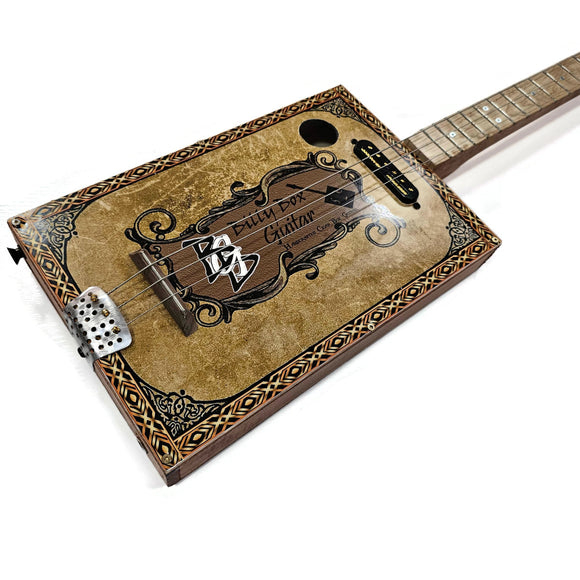 Handmade cigar box guitar - Billy Box Guitar