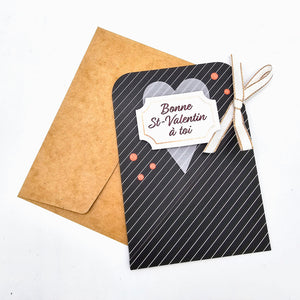 Bonne St-Valentin à toi - Carte de voeux par Linda