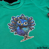 Green tropical t-shirt - 4T