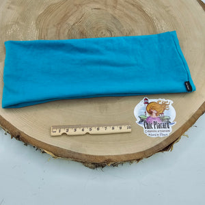 Bandeau large turquoise - 22po