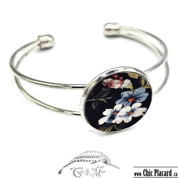 Fleurs - Bracelet par Cuir & Mer