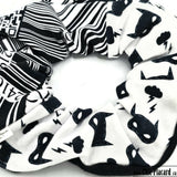 Mega JUMBO scrunchie - black&amp;white