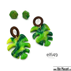 Tropical - Duo de boucles d’oreilles - Naturellement Elfi