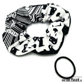 Mega JUMBO scrunchie - black&amp;white