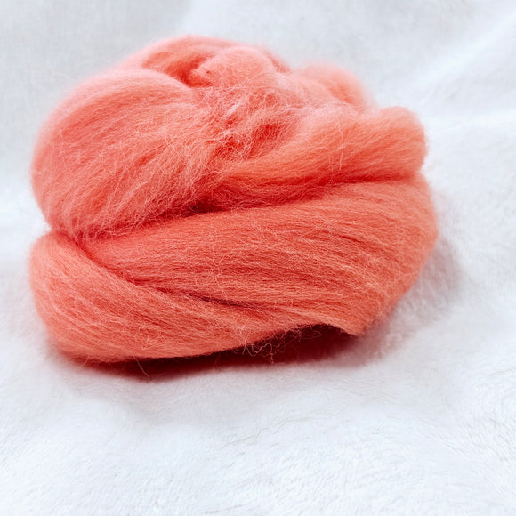 Corail doux #12 - Laine à feutrer