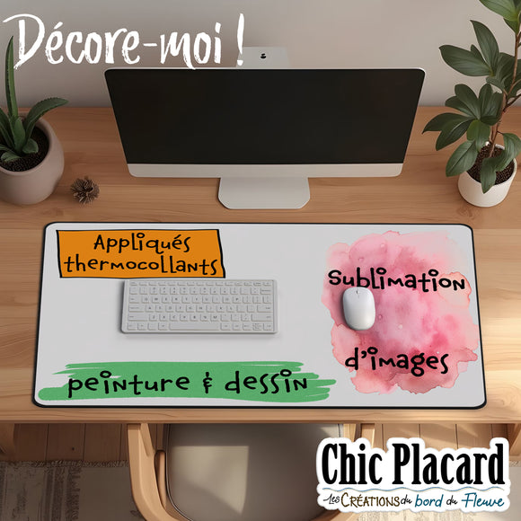 Tapis de souris à décorer