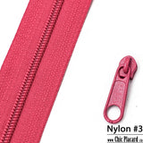 Fuchsia pink - Zipper Nylon #3 (1/2m) 