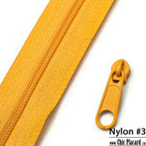 Jaune maïs - Curseur pour zip nylon #3