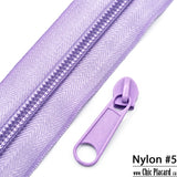 Lilac - Zipper Nylon #5 (1/2m) 