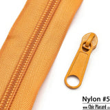 Citrouille - Zipper Nylon #5 (au 1/2m)