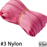 Fuchsia pink - Zipper Nylon #3 (1/2m) 