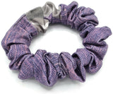 3 wraps scrunchie CP38 mauve linen