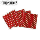 Lingette nettoyante démaquillante et +++  6 x 6 pouces - Motifs au choix